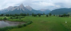 Archiv Foto Webcam Golfclub Zugspitze-Tirol Ehrwald-Lermoos 19:00