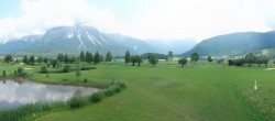 Archiv Foto Webcam Golfclub Zugspitze-Tirol Ehrwald-Lermoos 13:00