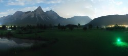 Archiv Foto Webcam Golfclub Zugspitze-Tirol Ehrwald-Lermoos 23:00