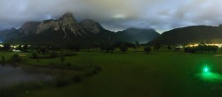 Archiv Foto Webcam Golfclub Zugspitze-Tirol Ehrwald-Lermoos 23:00
