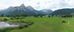 Archiv Foto Webcam Golfclub Zugspitze-Tirol Ehrwald-Lermoos 09:00
