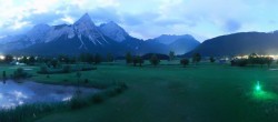 Archiv Foto Webcam Golfclub Zugspitze-Tirol Ehrwald-Lermoos 21:00