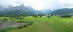 Archiv Foto Webcam Golfclub Zugspitze-Tirol Ehrwald-Lermoos 11:00