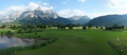 Archiv Foto Webcam Golfclub Zugspitze-Tirol Ehrwald-Lermoos 17:00