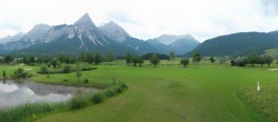 Archiv Foto Webcam Golfclub Zugspitze-Tirol Ehrwald-Lermoos 09:00