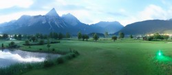 Archiv Foto Webcam Golfclub Zugspitze-Tirol Ehrwald-Lermoos 23:00