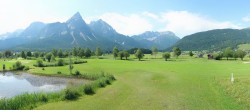 Archiv Foto Webcam Golfclub Zugspitze-Tirol Ehrwald-Lermoos 09:00