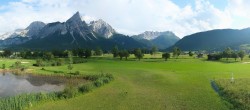 Archiv Foto Webcam Golfclub Zugspitze-Tirol Ehrwald-Lermoos 17:00