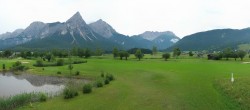 Archiv Foto Webcam Golfclub Zugspitze-Tirol Ehrwald-Lermoos 13:00