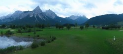 Archiv Foto Webcam Golfclub Zugspitze-Tirol Ehrwald-Lermoos 19:00