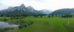 Archiv Foto Webcam Golfclub Zugspitze-Tirol Ehrwald-Lermoos 17:00