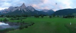 Archiv Foto Webcam Golfclub Zugspitze-Tirol Ehrwald-Lermoos 19:00