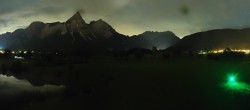 Archived image Webcam Ehrwald-Lermoos: Golf Club Zugspitze 23:00