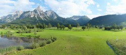Archiv Foto Webcam Golfclub Zugspitze-Tirol Ehrwald-Lermoos 17:00