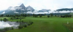 Archiv Foto Webcam Golfclub Zugspitze-Tirol Ehrwald-Lermoos 07:00