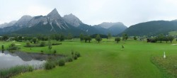 Archiv Foto Webcam Golfclub Zugspitze-Tirol Ehrwald-Lermoos 09:00