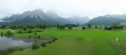 Archiv Foto Webcam Golfclub Zugspitze-Tirol Ehrwald-Lermoos 15:00