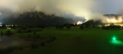 Archiv Foto Webcam Golfclub Zugspitze-Tirol Ehrwald-Lermoos 23:00
