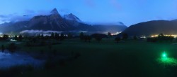 Archiv Foto Webcam Golfclub Zugspitze-Tirol Ehrwald-Lermoos 03:00
