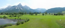 Archiv Foto Webcam Golfclub Zugspitze-Tirol Ehrwald-Lermoos 13:00