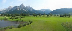 Archiv Foto Webcam Golfclub Zugspitze-Tirol Ehrwald-Lermoos 15:00