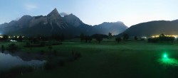 Archiv Foto Webcam Golfclub Zugspitze-Tirol Ehrwald-Lermoos 01:00