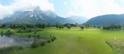 Archiv Foto Webcam Golfclub Zugspitze-Tirol Ehrwald-Lermoos 15:00