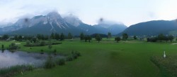 Archiv Foto Webcam Golfclub Zugspitze-Tirol Ehrwald-Lermoos 19:00