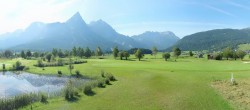 Archiv Foto Webcam Golfclub Zugspitze-Tirol Ehrwald-Lermoos 09:00