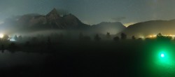 Archiv Foto Webcam Golfclub Zugspitze-Tirol Ehrwald-Lermoos 23:00