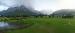 Archiv Foto Webcam Golfclub Zugspitze-Tirol Ehrwald-Lermoos 17:00