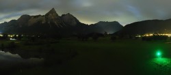 Archiv Foto Webcam Golfclub Zugspitze-Tirol Ehrwald-Lermoos 23:00