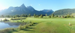 Archiv Foto Webcam Golfclub Zugspitze-Tirol Ehrwald-Lermoos 07:00