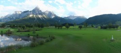 Archiv Foto Webcam Golfclub Zugspitze-Tirol Ehrwald-Lermoos 17:00