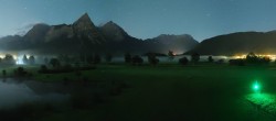 Archiv Foto Webcam Golfclub Zugspitze-Tirol Ehrwald-Lermoos 03:00