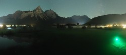 Archived image Webcam Ehrwald-Lermoos: Golf Club Zugspitze 21:00