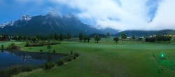 Archiv Foto Webcam Golfclub Zugspitze-Tirol Ehrwald-Lermoos 20:00