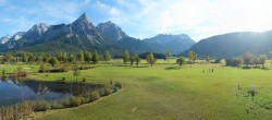 Archiv Foto Webcam Golfclub Zugspitze-Tirol Ehrwald-Lermoos 10:00