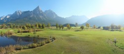 Archiv Foto Webcam Golfclub Zugspitze-Tirol Ehrwald-Lermoos 15:00