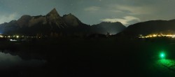 Archiv Foto Webcam Golfclub Zugspitze-Tirol Ehrwald-Lermoos 23:00