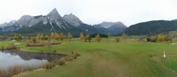 Archiv Foto Webcam Golfclub Zugspitze-Tirol Ehrwald-Lermoos 09:00