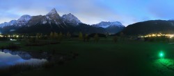 Archiv Foto Webcam Golfclub Zugspitze-Tirol Ehrwald-Lermoos 05:00