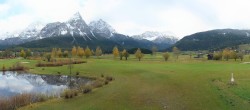 Archiv Foto Webcam Golfclub Zugspitze-Tirol Ehrwald-Lermoos 13:00