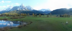 Archiv Foto Webcam Golfclub Zugspitze-Tirol Ehrwald-Lermoos 15:00