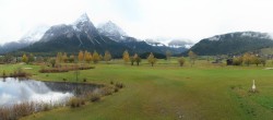 Archived image Webcam Ehrwald-Lermoos: Golf Club Zugspitze 09:00