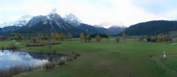 Archived image Webcam Ehrwald-Lermoos: Golf Club Zugspitze 15:00