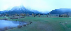 Archived image Webcam Ehrwald-Lermoos: Golf Club Zugspitze 05:00