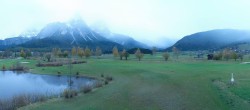 Archived image Webcam Ehrwald-Lermoos: Golf Club Zugspitze 06:00