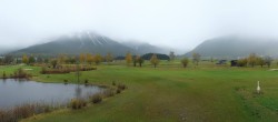 Archived image Webcam Ehrwald-Lermoos: Golf Club Zugspitze 09:00