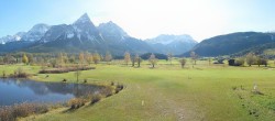 Archiv Foto Webcam Golfclub Zugspitze-Tirol Ehrwald-Lermoos 11:00